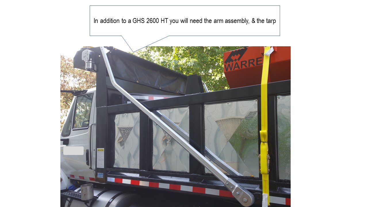 Dump Truck Tarp Arm System
