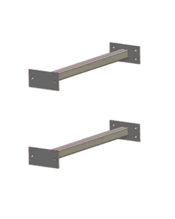 Arm System Mounting Brackets For 34" Frame (VMAX 1125)